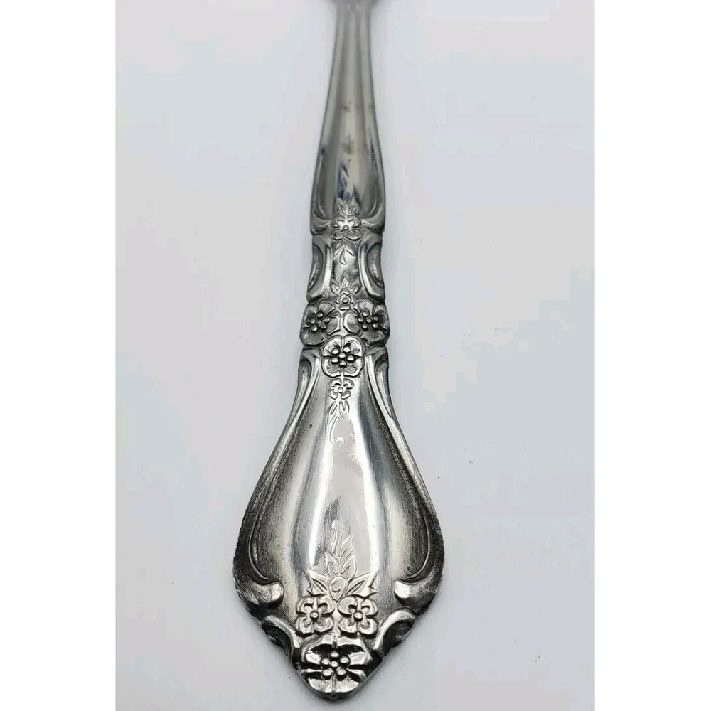 Rogers Co. Stanley Roberts Kings Berry  Big Place Soup Spoon Stainless‎ Korea